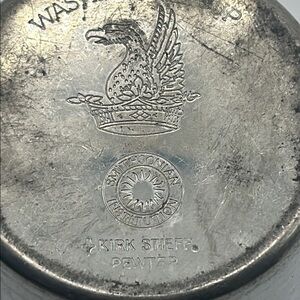 Kirk Stieff Pewter DisVintage Kirk Stieff Pewter Cup